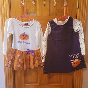 Girls 4t Halloween Lot